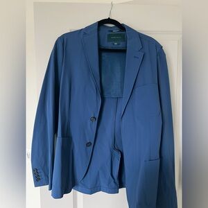 Perry Ellis blue slim fit stretch blazer